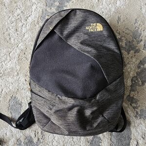 The North Face Electra Black/Gray/Gold Backpack